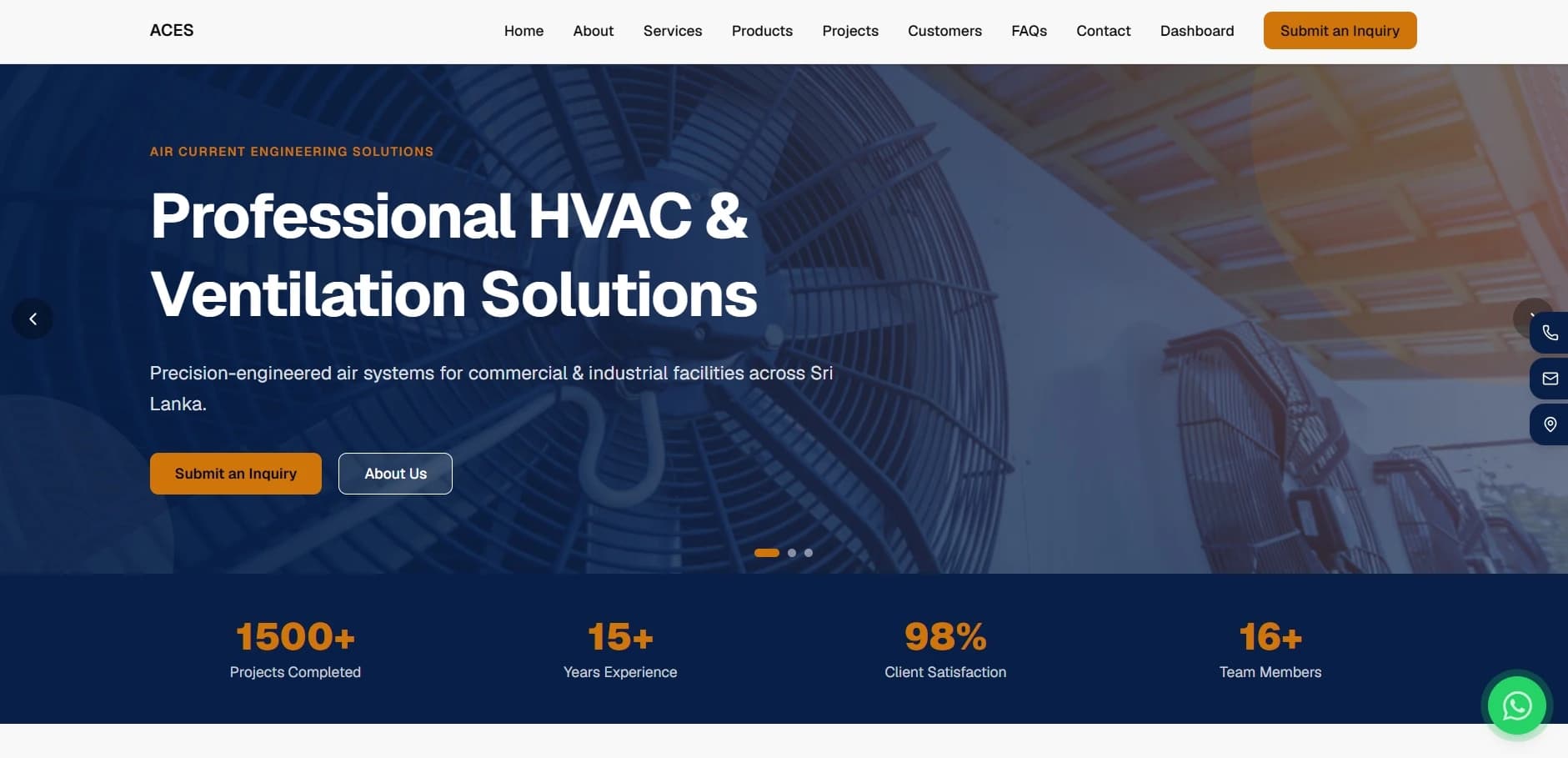 Building a Scalable Company Website for an HVAC & Ventilation Business — A Fullstack Case Study